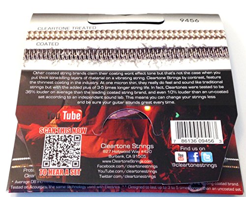 Cleartone Guitar Strings Electric 3 Pack Monster Drop D 11-56