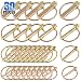 Glarks 30Pcs Heavy Duty Lynch Pin Assortment Kit for Farm Tractors Trailers Trucks Mowers primary