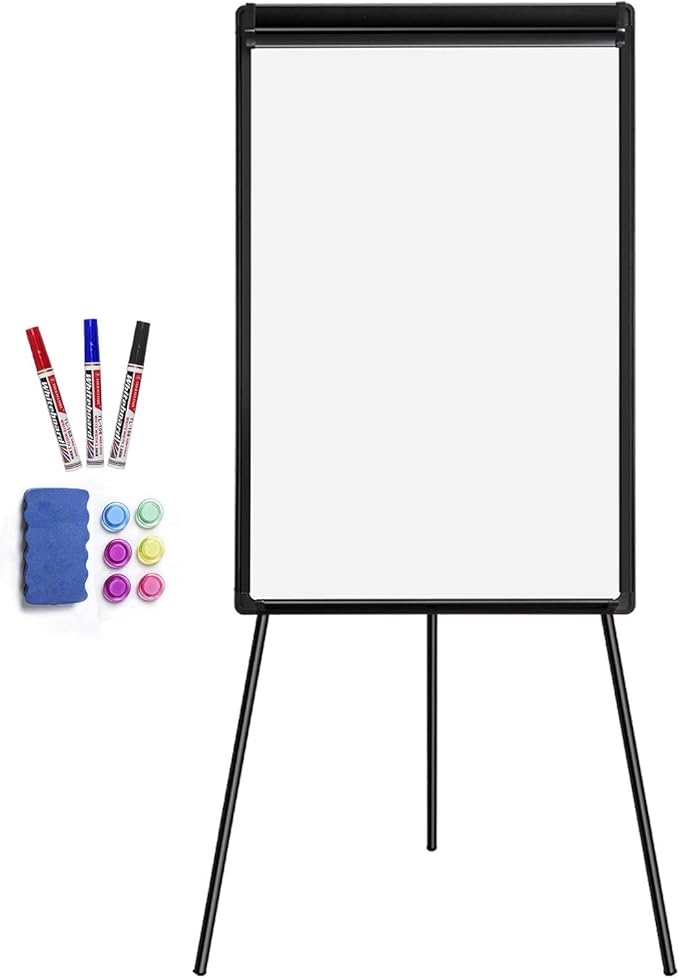 White Board Easel Stand Whiteboard Flipchart Tripod Easel Height