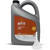 Bryte Paraffin Lamp Oil - Smokeless, Odorless, Clean & Clear, Paraffin Oil for Indoor and Outdoor Use, Funnel Included 1Gallo