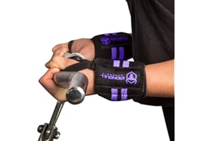 IRON BULL STRENGTH Women Wrist Wraps with Thumb Loops - 12" Professional Grade - Wrist Support Brace and Compression for Cross Training, Weight Lifting, Powerlifting, Strength Training