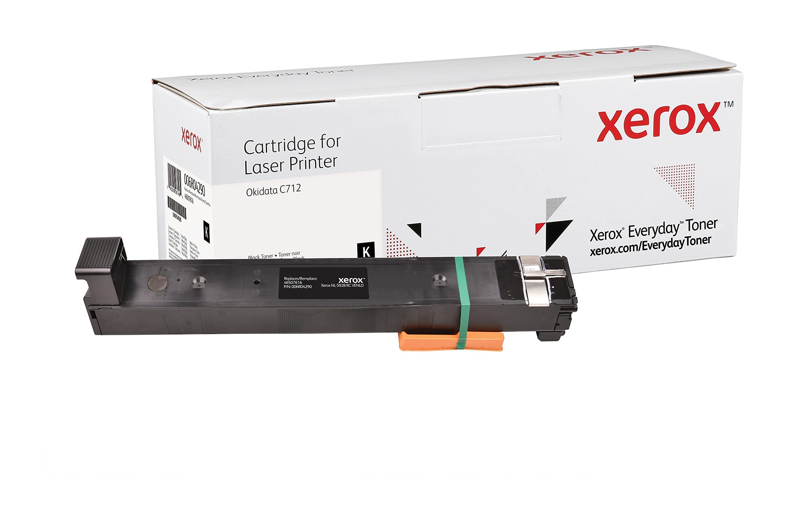 Everyday by Xerox Black Toner compatible with OKI 46507616, Standard capacity