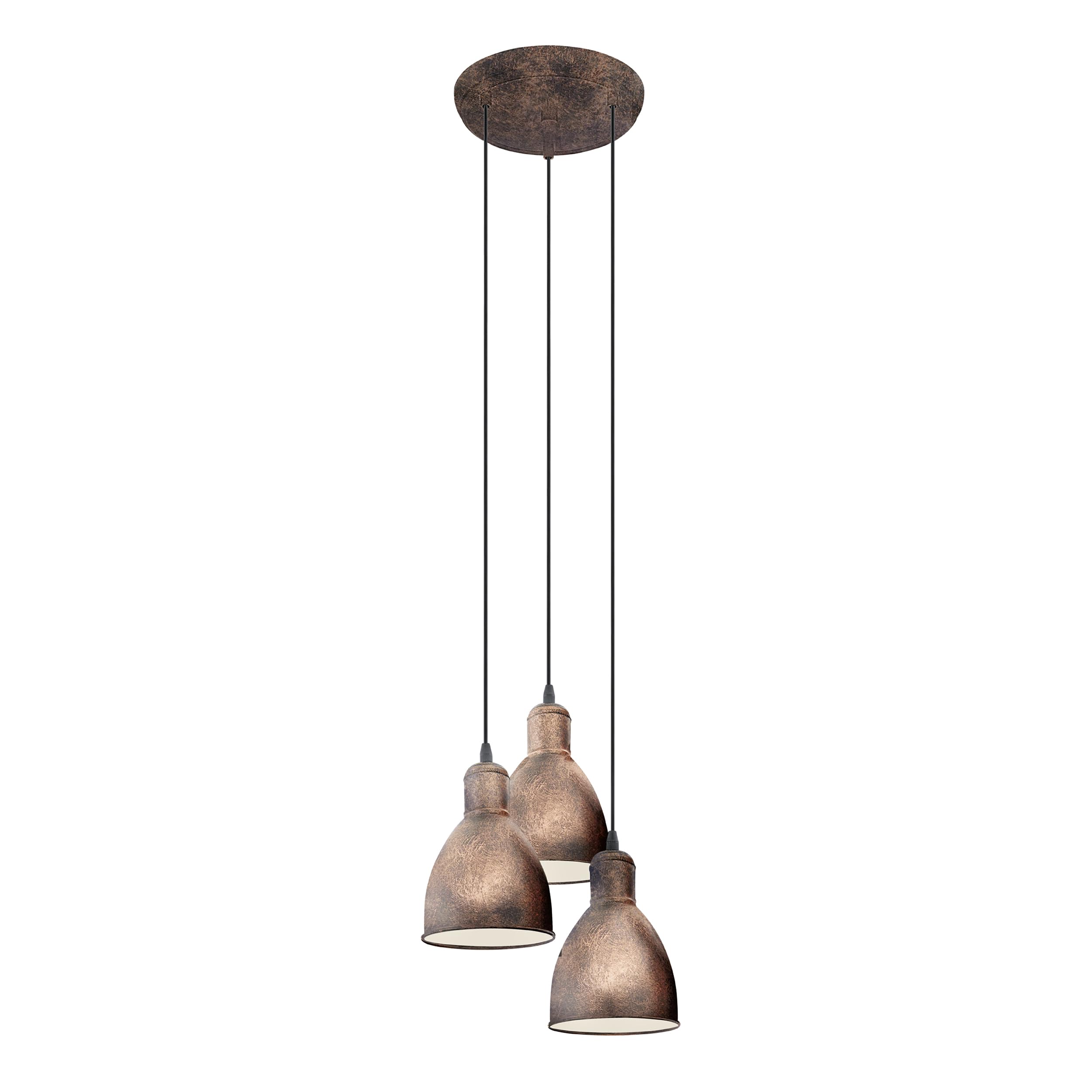 EGLO 49493,Priddy 1,Steel,E27,Copper-Coloured Antique