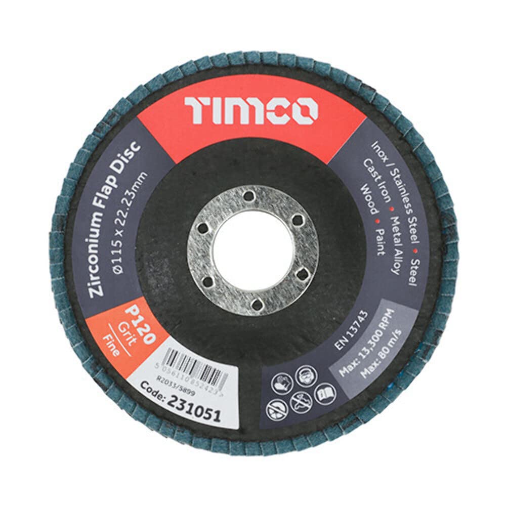TIMCO Flap Discs Zirconium Typ...