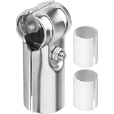 10 Sets T Pipe Connector, Fits 3/4" EMT Conduit with PE Adapter Shims | Stainless Steel