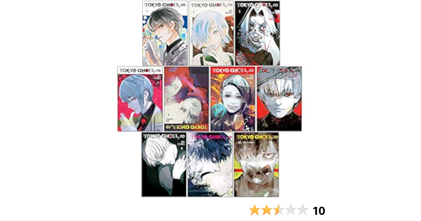 Tokyo Ghoul Vol 1 10 Sui Ishida 10 Books Collection Set Tokyo Ghoul Re Vol 1 Tokyo Ghoul Re Vol 2 Tokyo Ghoul Volume 3 Tokyo Ghoul Volume 4 Tokyo Ghoul Volume 5