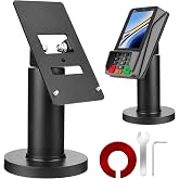 Homakover Credit Card POS Terminal Stand for Pax A35, Pax S300, Adjustable Clamp Width with Tilt, Contactless Payment Stand