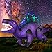 EIGELIU AOKESI Led Walking Dinosaur Toys with Roar Electronic Dino Toy & Lights Up Tyrannosaurus Toy Gift for Boys & Girls 3 4 5 6 7 Year Old Batteries Included&2 Extra Dinosaur Eggs