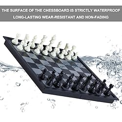 Mini Magnetic Chess Board Game with Gold and Silver