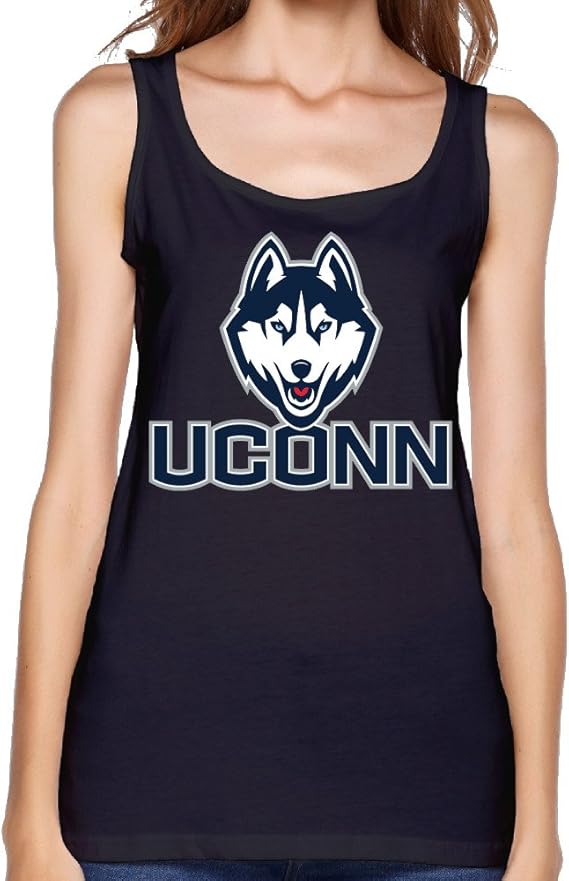 University Of Connecticut Logo UConn Woman Sleeveless Shirt Amazon.ca