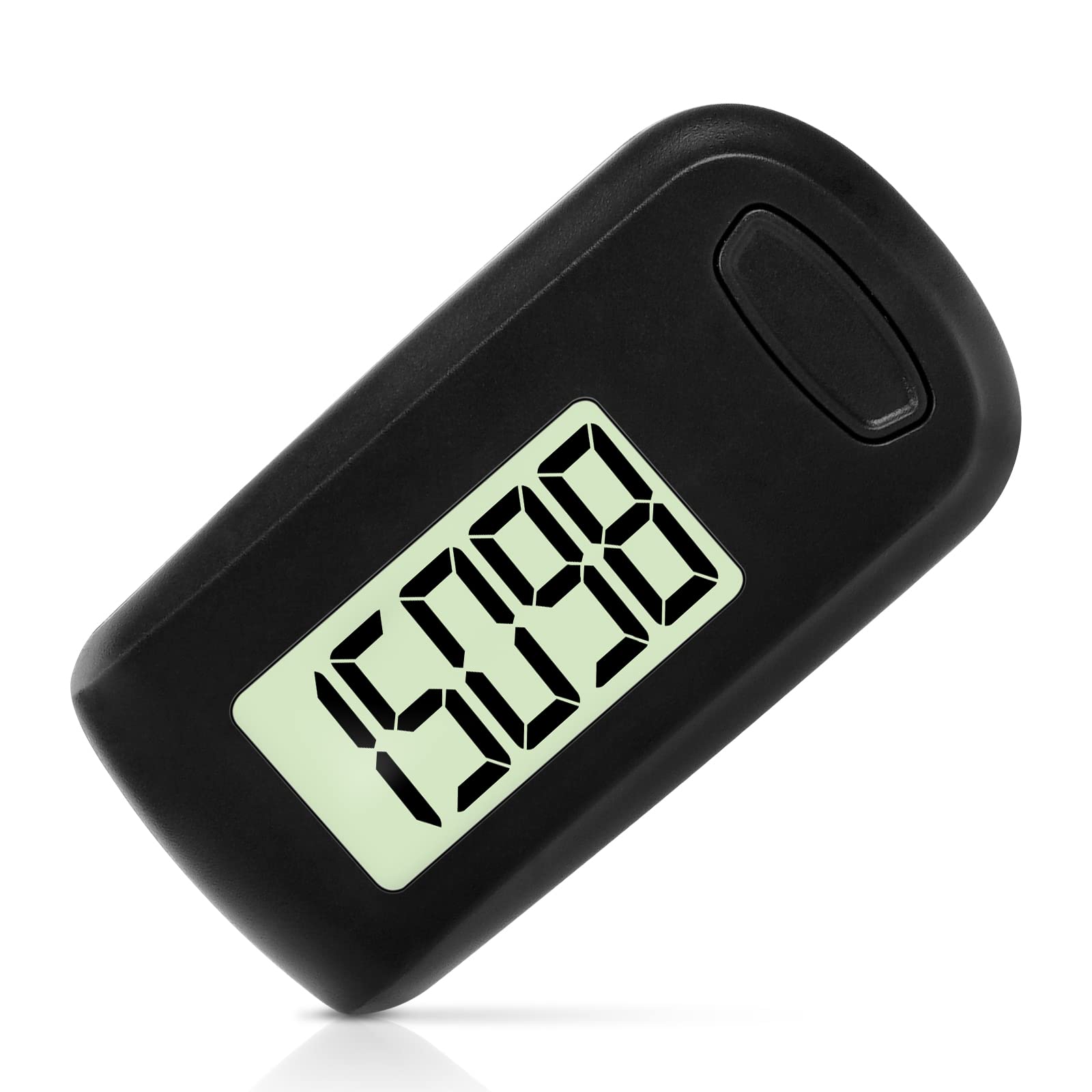 Flintronic Large Screen 3D Walking Pedometer, Portable Sports Pedometer with Clip Lanyard, Track Steps in Real Time, for Older Kids/Fitness Men/Women/Elders