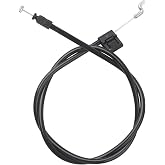 34.5 Inch Recliner Release Cable for Ashley Lazy Boy &amp; Lane Recliner Chair | for Flexsteel Lane Manual Recliner Chair Furniture Mechanism Parts; Heavy Duty Sofa Couch Recliner Pull Cable with S Hook