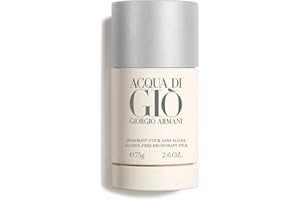 Armani beauty - Acqua di Gio -Deodorant - Cologne for Men - Long Lasting Fragrance with Bergamot notes, Jasmine, White Musks, Patchouli & Cedarwood – 2.6 Oz