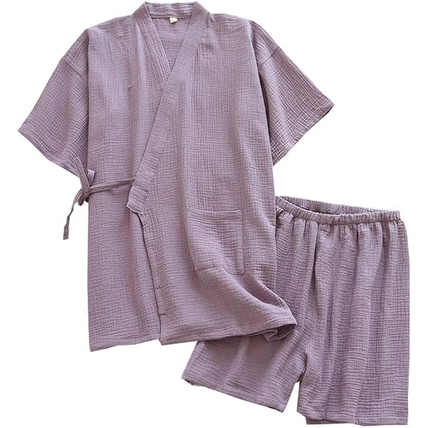 thumbnail image 2 of Maya Star Japanese Kimono Nightgown - Retro Floral Robe Loungewear Pink L 2 of 11