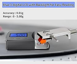 DIGITNOW Digital Turntable Stylus Force Scale Gauge
