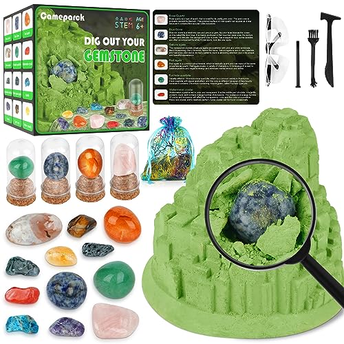 Gemstone Dig Kit (Unique Shape),Great STEM Science