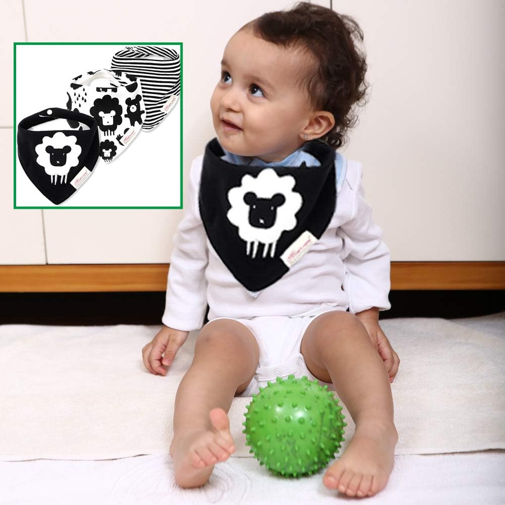 Bavoirs Le Repas De Bebe Set Bebe Bandana Drool Bavoirs Pour Garcons Et Filles Unisexes Bebe Set De Douche Pour Teething Et Bave Doux Et Hypoallergenique Absorbent Mouton 3pcs Genesis Gs Com