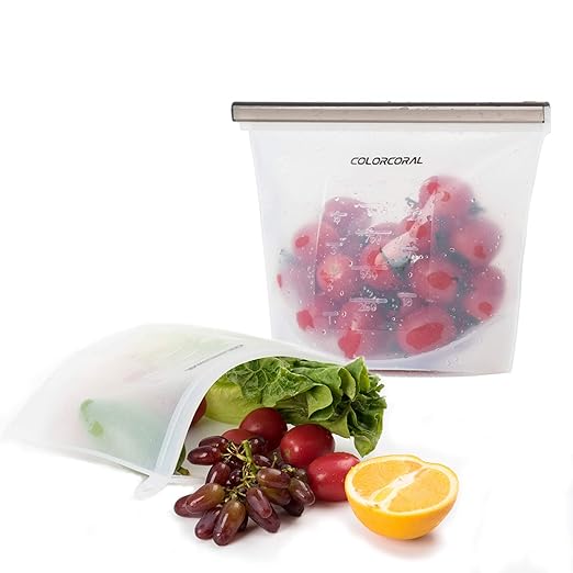 Bolsa de alimentos de silicona Contenedor de alimentos ...