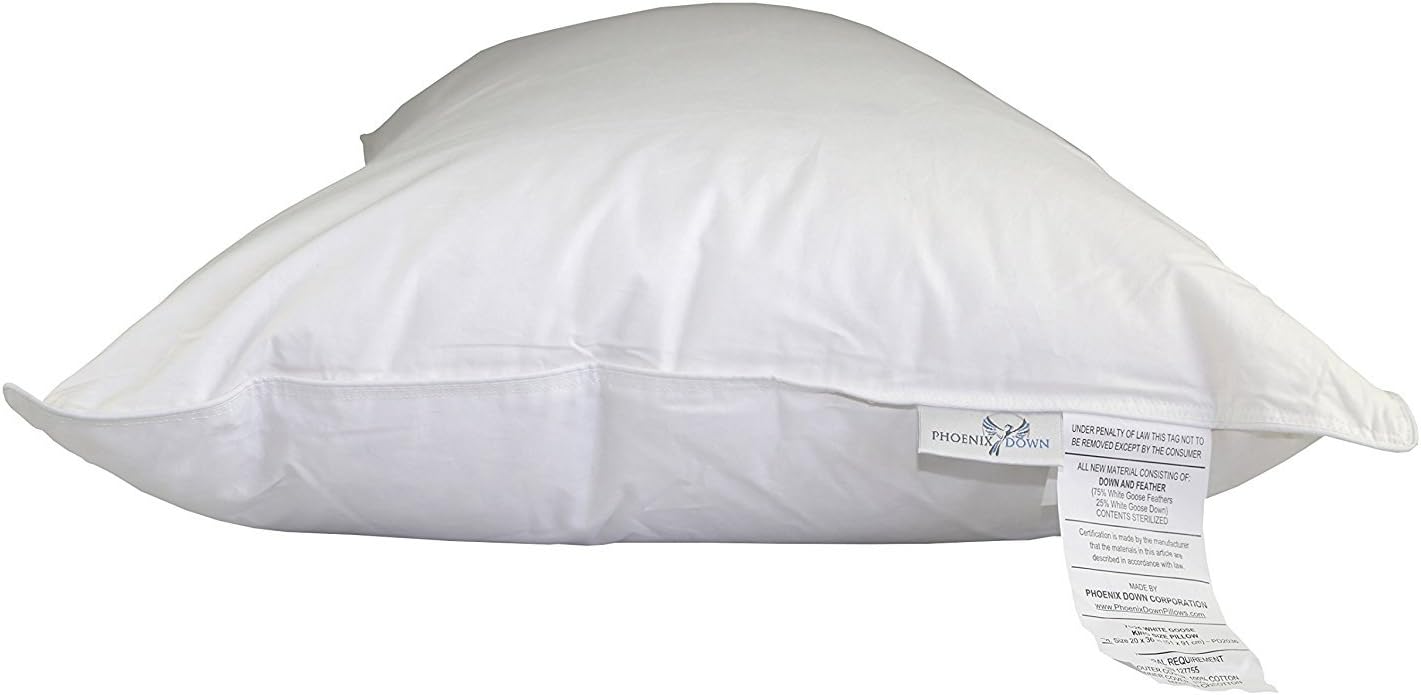 Amazon Com Phoenix Down 50 50 Feather Down Pillow King Home