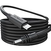 Starlink Mini Cable 6.5FT, 18AWG 140W Starlink USB C to DC Power Cable Cord, Waterproof Barrel Jack, Mini Accessories Work wi