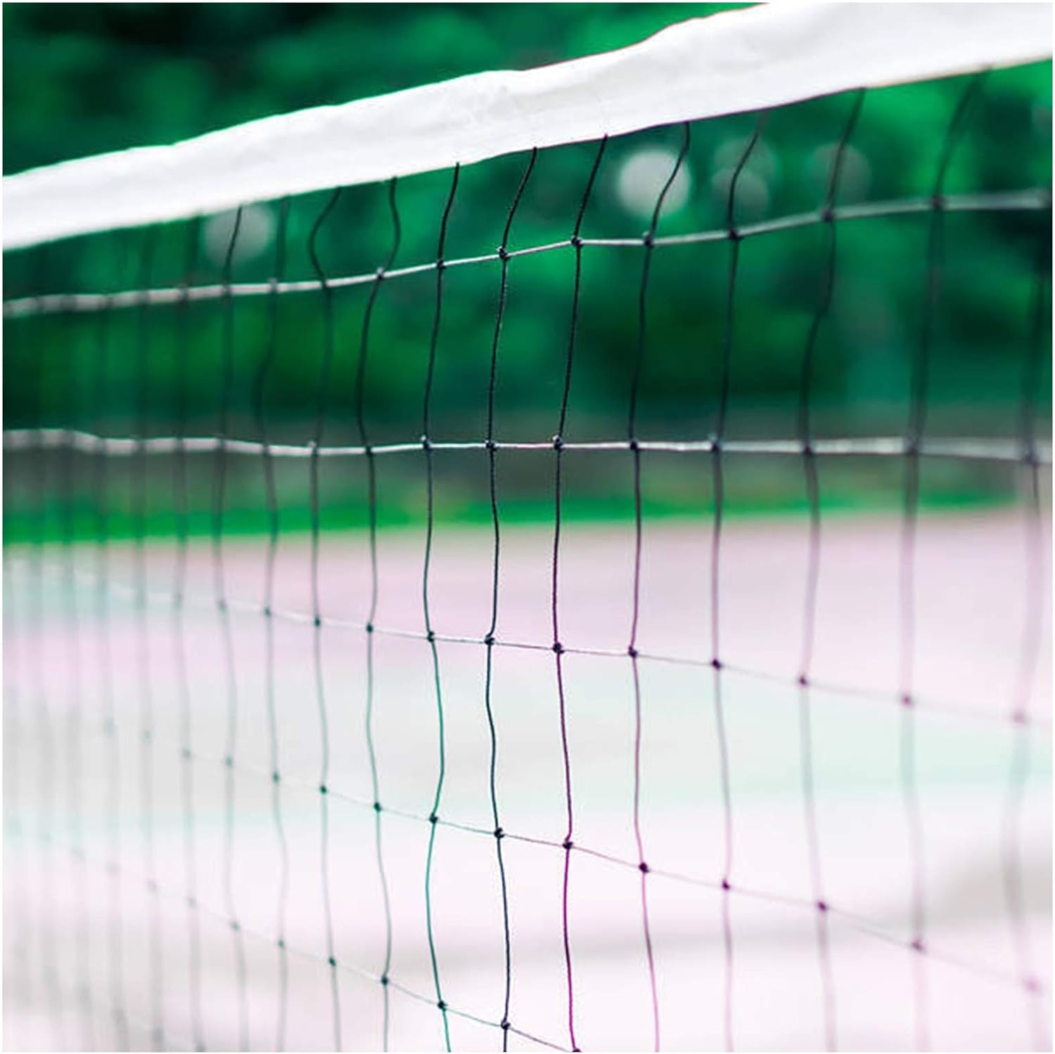 ATINUS Volleyball Net, Portable Volleyball Net for Pool Beach Indoor and Outdoor Play with Steel Cable Rope (32 FT x 3 FT) Poles Not Included : Sports & Outdoors