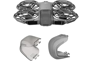 2-Pack Lens Cover for DJI Neo 2 Drone, FJIASTB Thickening PC Gimbal Protector (Frosted Clear)