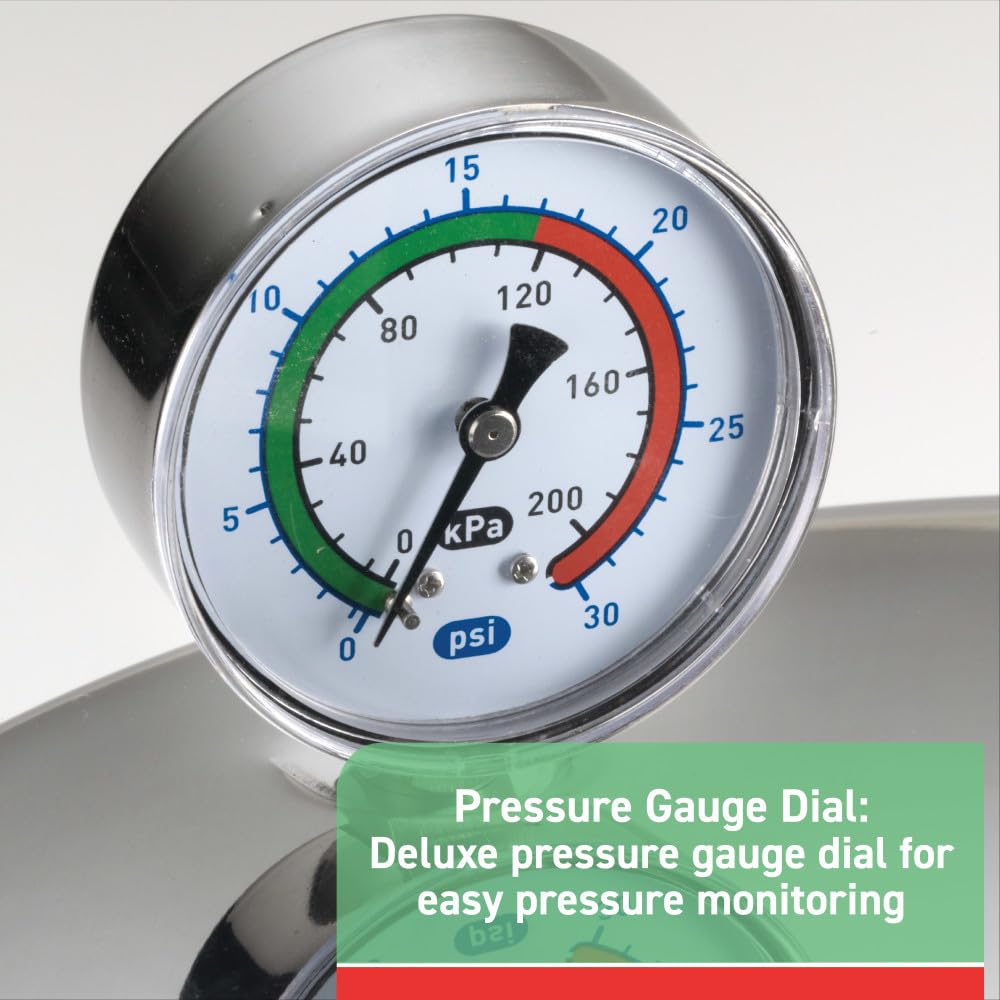 Mua Pressure Cooker Aluminum Pressure Canner, 22 Quart, 3 PSI Settings