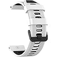 U-LIMVE Watch Band for Garmin Forerunner 965/Forerunner 955/Forerunner 945/Forerunner 935, Soft Silicone 22mm Replacement Bands