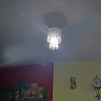 Buy Blumelt Glass Round Ceiling Chandelier Bedroom Living