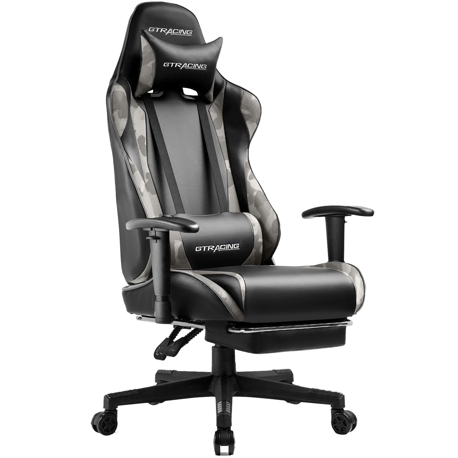 GTRACING Gaming Chair with Footrest, Ergonomic