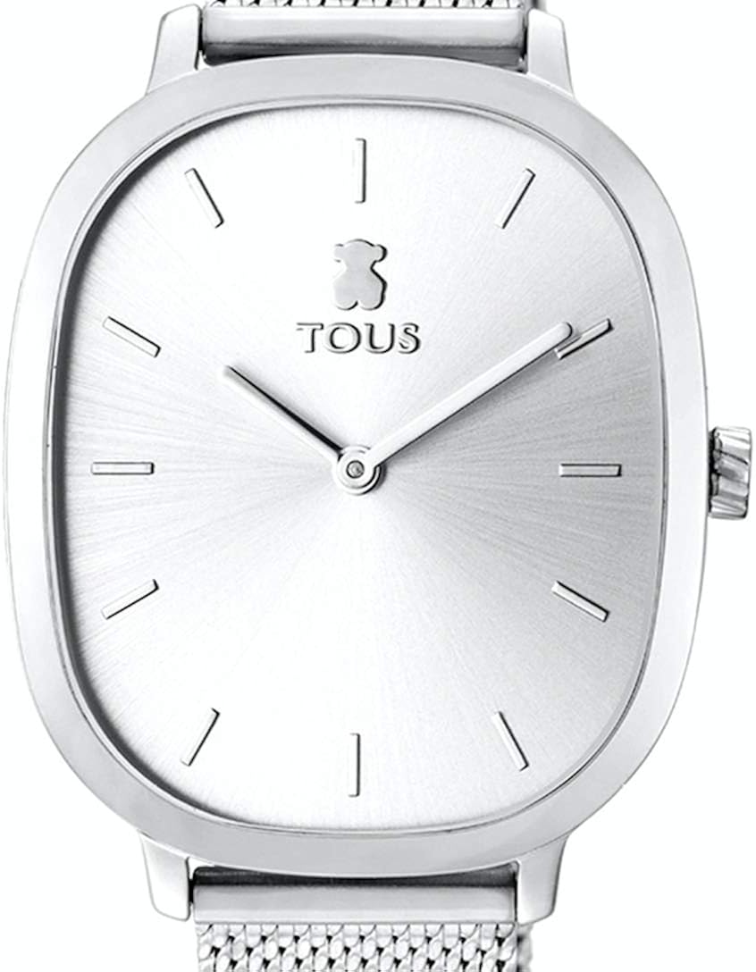 TOUS Watches Heritage Womens Analogue Quartz Watch with Stainless Steel Bracelet 900350390, Silver - Image 4