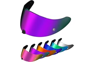 PSLER Helmet Visor for R420 - R420 Helmet Visor Helmet Face Shield Helmet Accessories Replacement for R420,Deep Purple