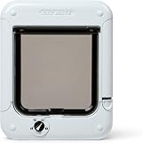 Cat Mate Rotary 4-Way Locking Cat Flap (358) White view 1