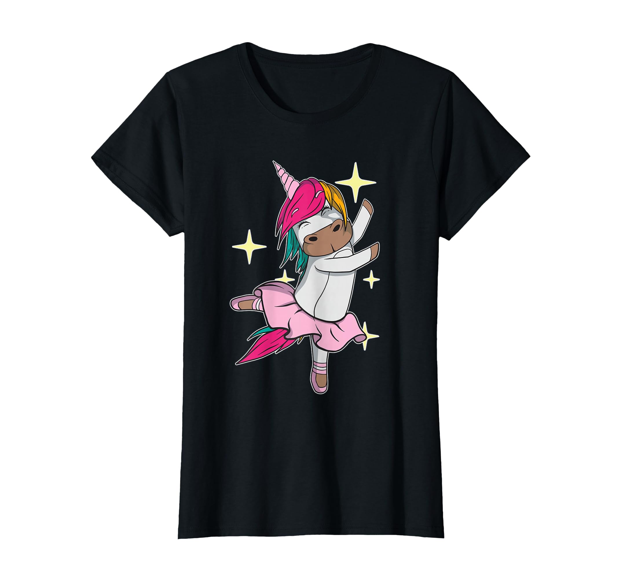 Ballet Ballerina Girls Dancer Unicorn T-Shirt