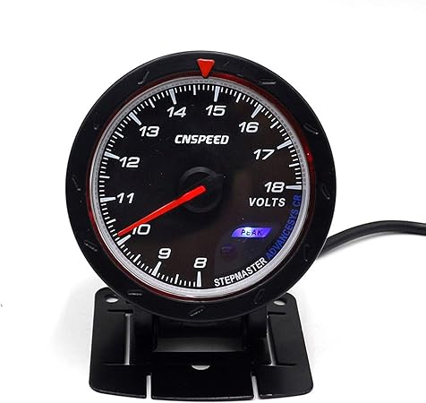 Amazon センサー 60mm 車 電圧計 8 18v 電圧計 タコメーター 車 バイク