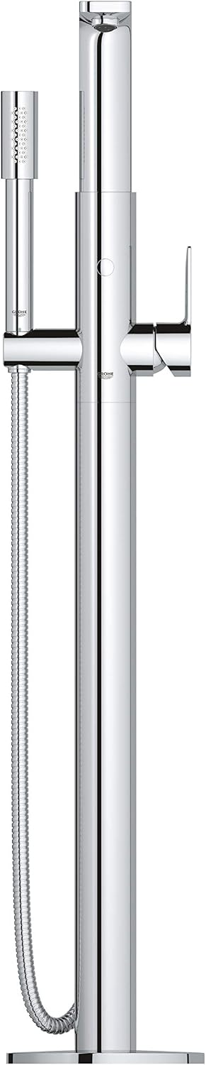 GROHE Lineare New Single-Lever Bath Mixer 1/2", Floor Mounted Chrome 23792001, Free-Standing - Image 3