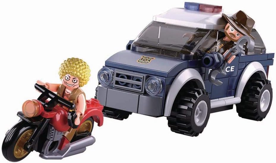 SlubanKids Creative Building Blocks Set | Imaginative Indoor Games Toys for Kids | Mega SWAT Set, Police Set, Car, Jeep and More (Jeep K9 Unit)