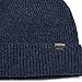 Rich Cotton Beanie Hat Men Women Skull Cap - Unisex Knit Cuffed Beanie Winter Hat - Soft Warm 100% Merino Wool (Navy)