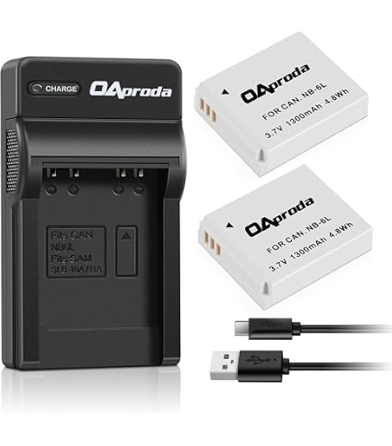 Amazon.com : Replacement for Canon SX280 HS Battery and Charger
