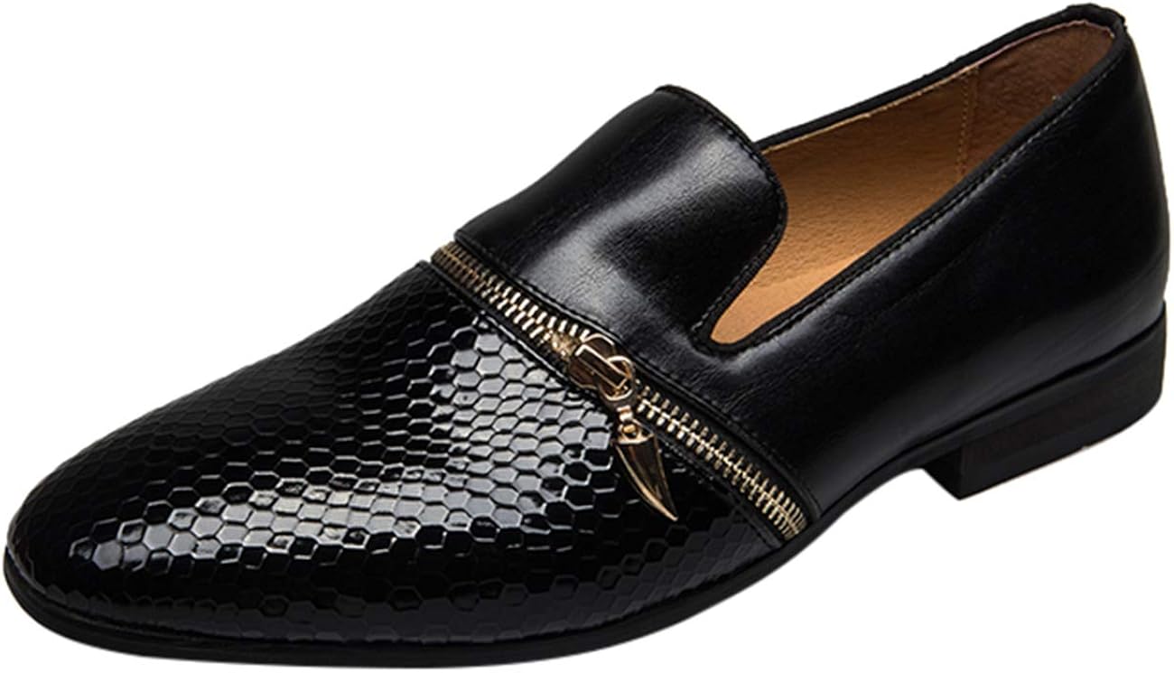 snakeskin dress shoes