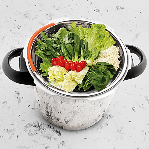 Instant Pot Steamer Basket, 6 or 8 qt Pressure Cooker Accessories, Premium Instapot Insert and Colander, Perfect for Steaming Vegetables Eggs Fruits by HAOZAN - Thumbnail 4