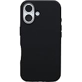 OtterBox iPhone 16 Symmetry Series Cactus Leather for MagSafe - Noir Ash Black