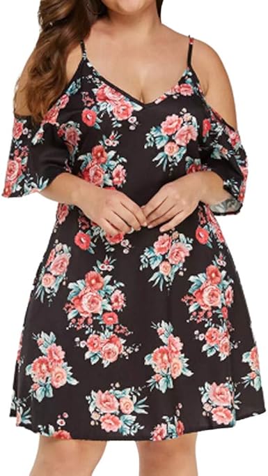 amazon plus size yellow dresses