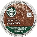 Starbucks Decaf Pike Place Roast, K-Cup for Keurig Brewers, 24 Count