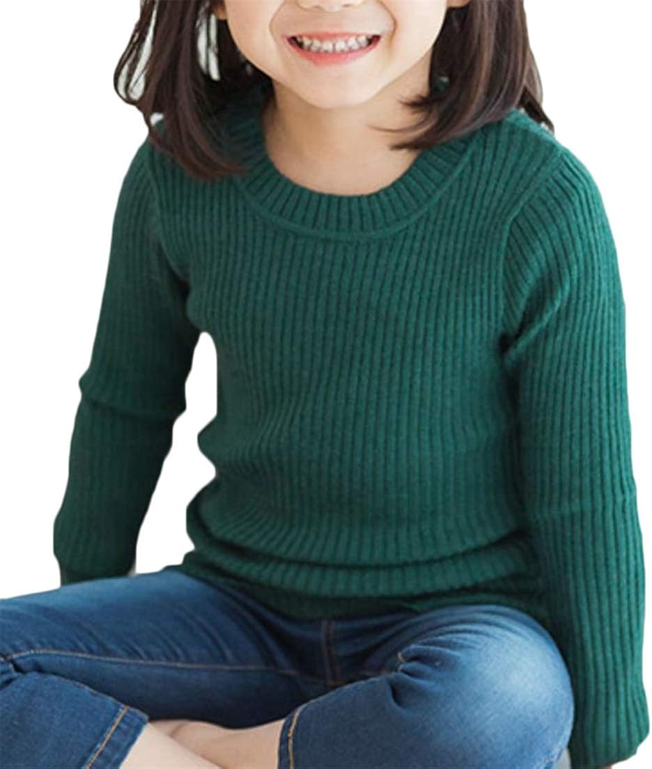 H&E Boys/Girls Jumper Children Knit Leisure Crew Neck Long Sleeve