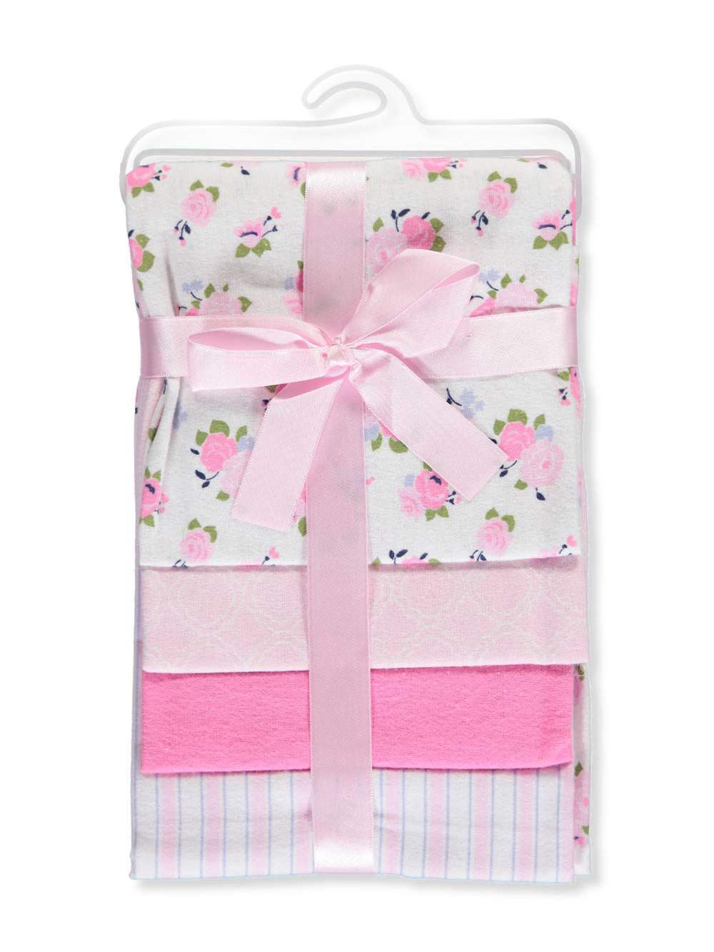 Luvable Friends Unisex Baby Cotton Flannel Receiving Blankets, Basic Elephant, One Size: Baby