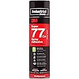 3M Super 77 Multipurpose Permanent Spray Adhesive Glue, Low VOC, Paper, Cardboard, Fabric, Plastic, Metal, Wood, Net Wt 18 oz