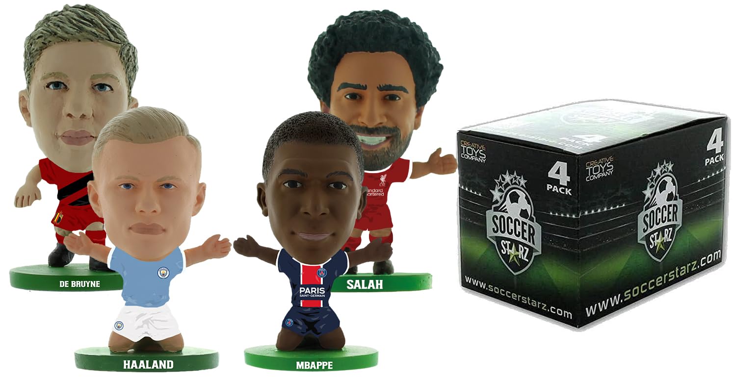 SoccerStarz - NEW Best Players In The World (4 PK) (4 Blisters In A Box)