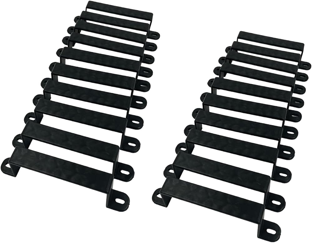 HowseHold Fence Panel Security Brackets 20 Pack for Concrete 4x4 Posts