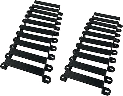 HowseHold Fence Panel Security Brackets 20 Pack for Concrete 4x4 Posts